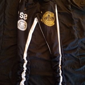 Mens Medium Black Joggers